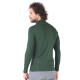 Men's Merino Astro Long Sleeve Top Base Layer Green