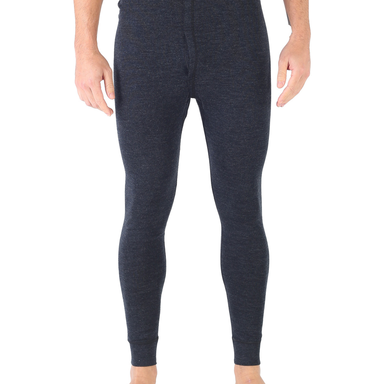 Men's Merino Atlas Long Johns Thermal Underwear Anthracite