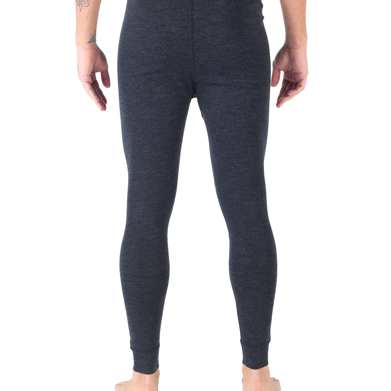 Men's Merino Atlas Long Johns Thermal Underwear Anthracite