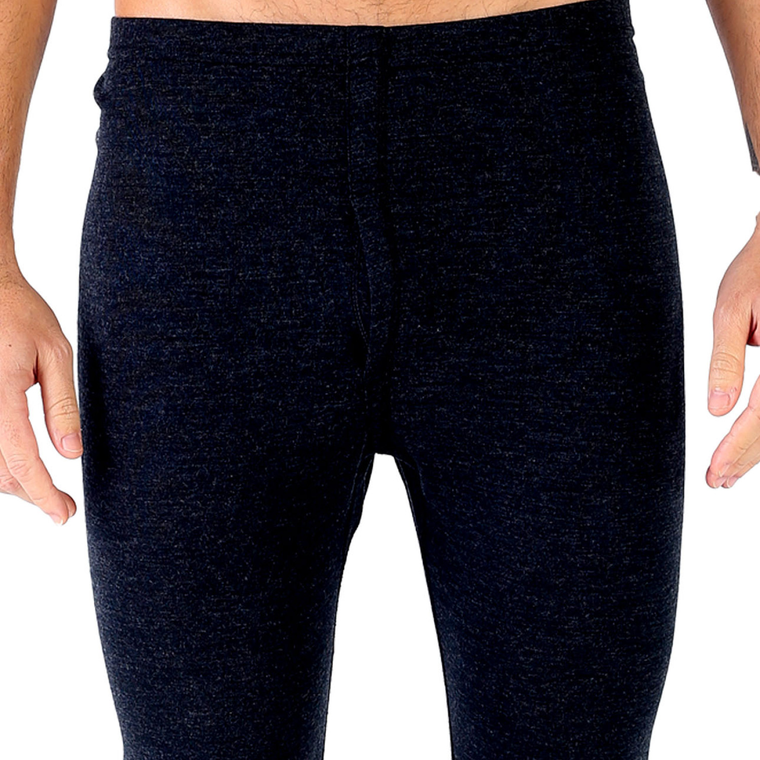 Men's Merino Atlas Long Johns Thermal Underwear Black