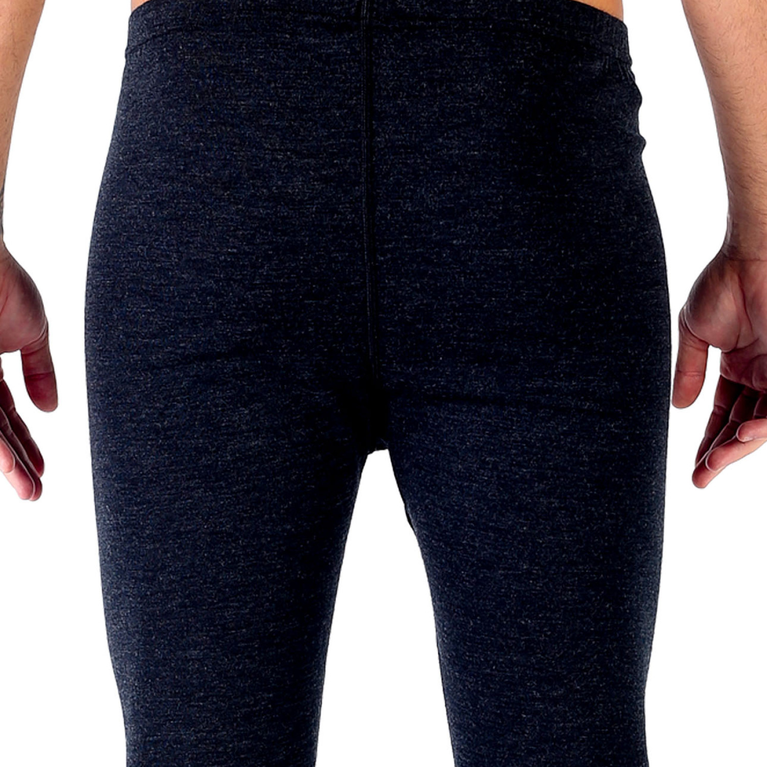 Men's Merino Atlas Long Johns Thermal Underwear Black