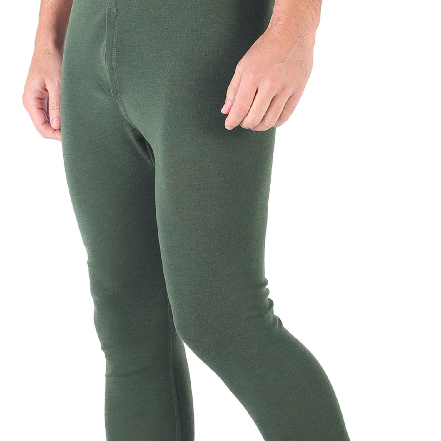 Men's Merino Atlas Long Johns Thermal Underwear Green