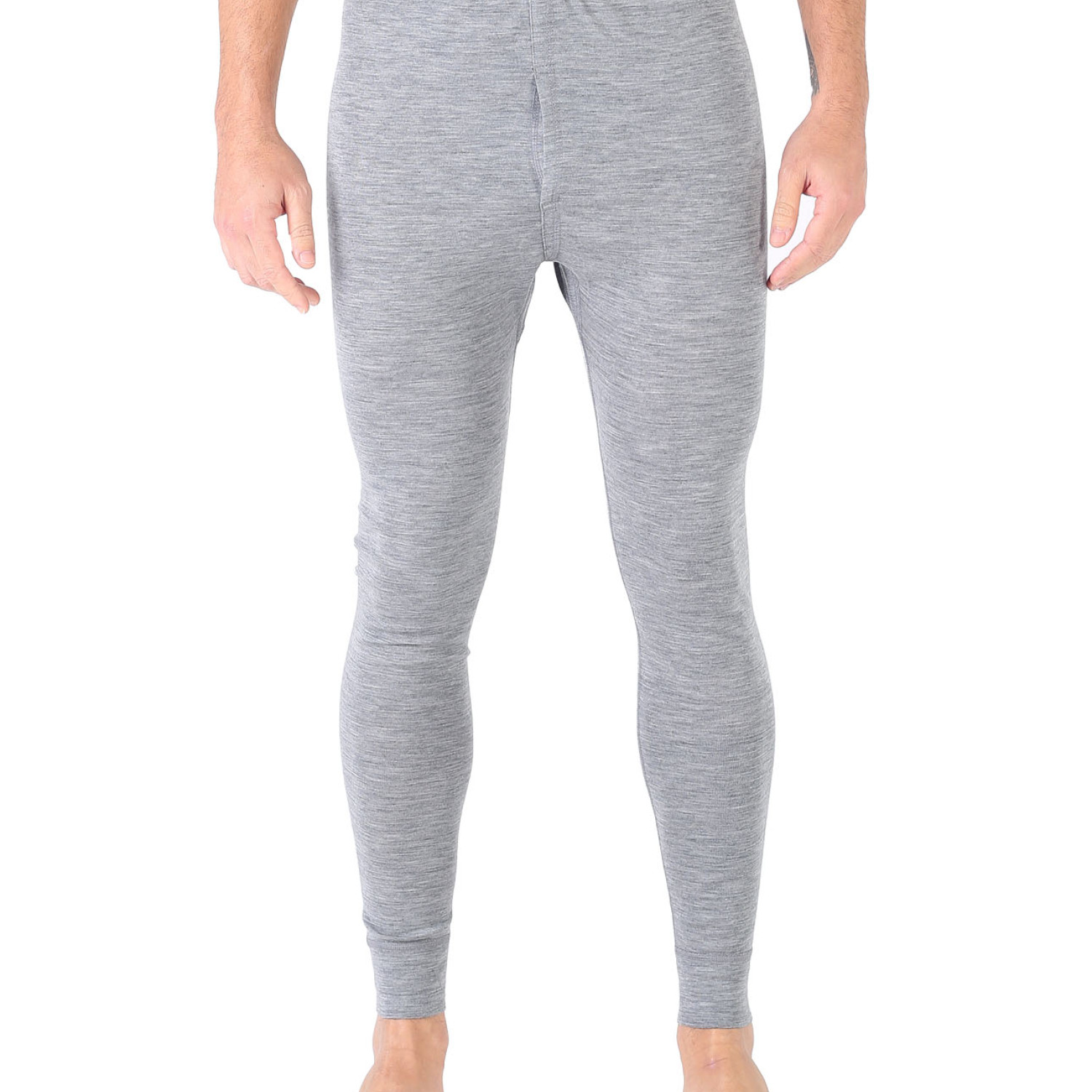 Men's Merino Atlas Long Johns Thermal Underwear Gray