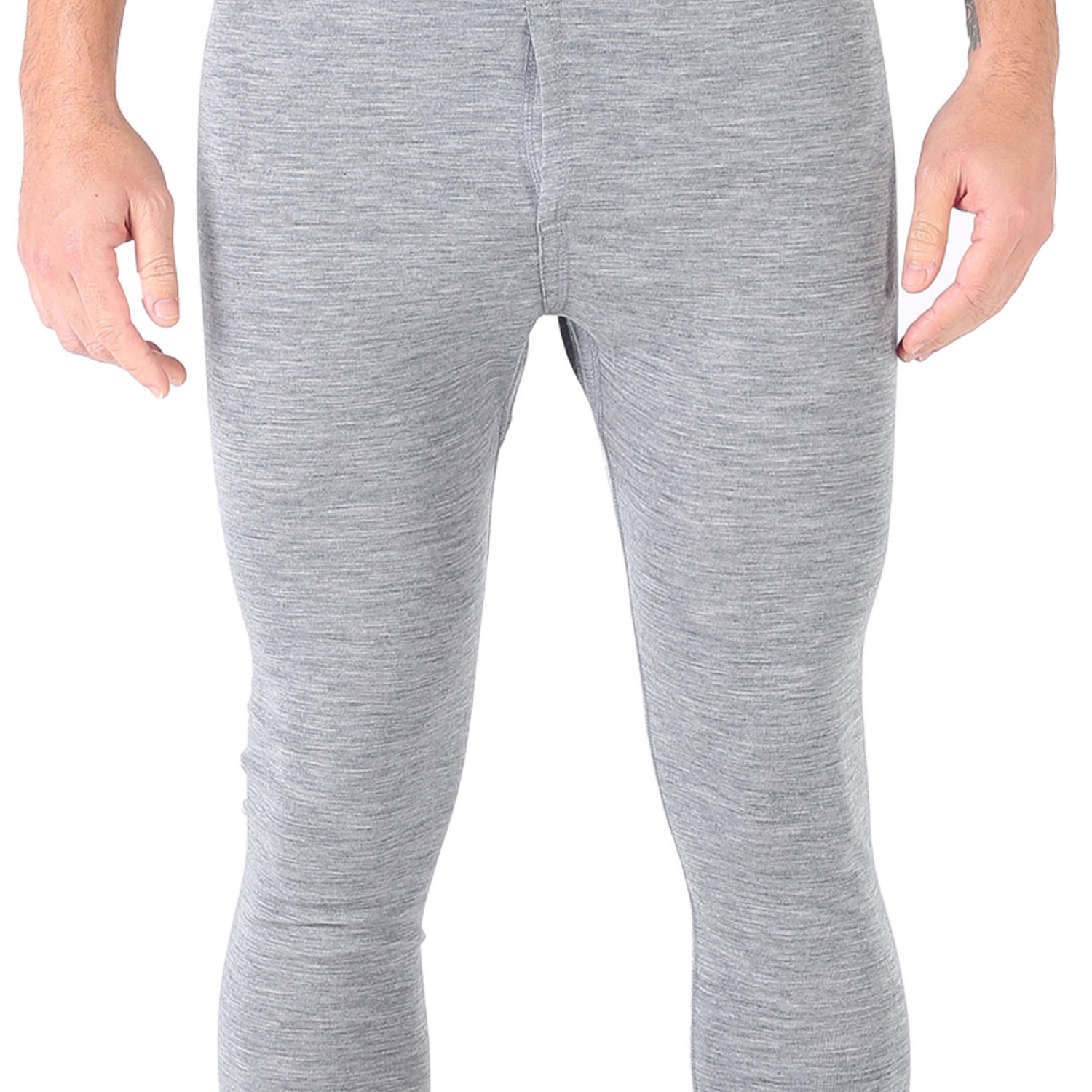 Men's Merino Atlas Long Johns Thermal Underwear Gray