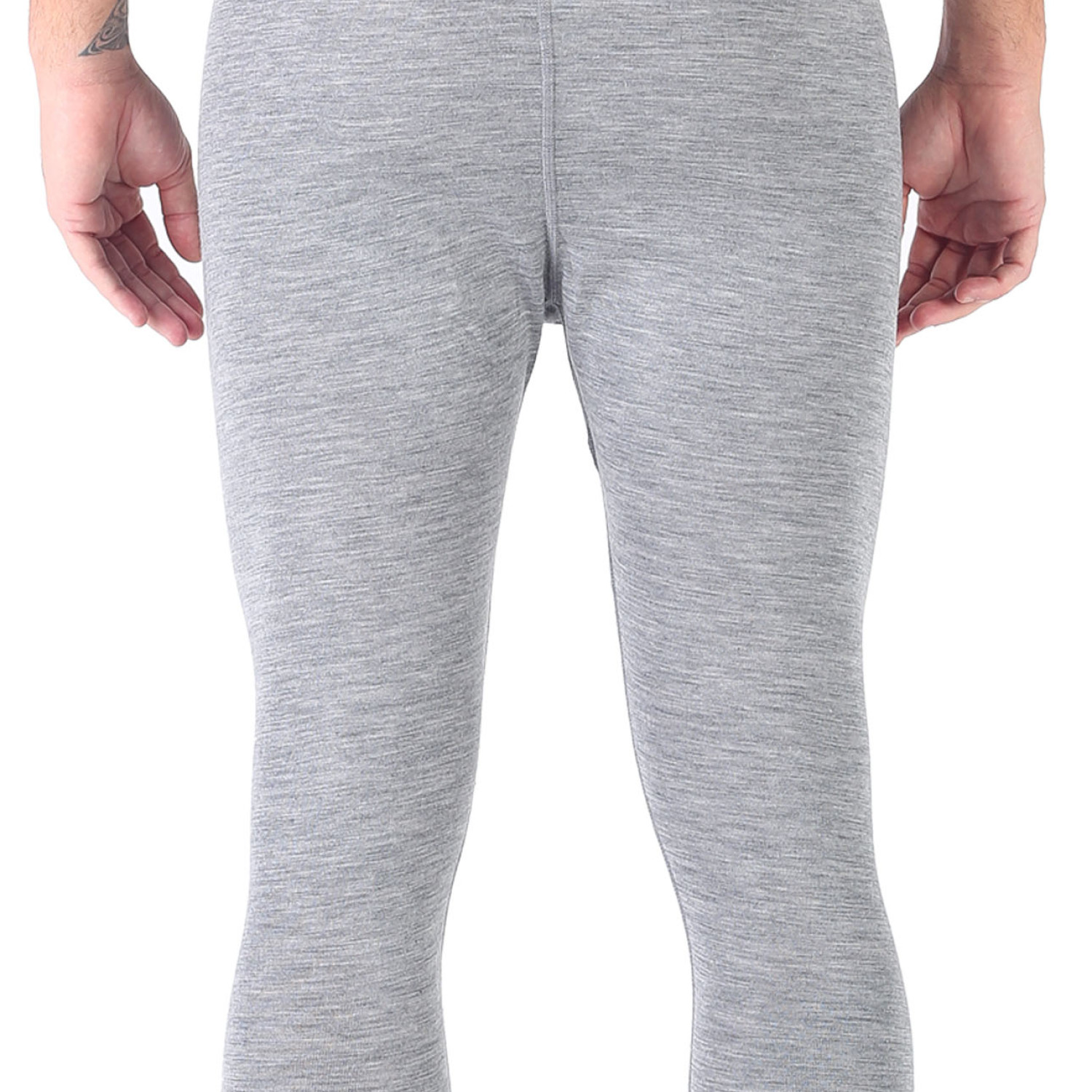 Men's Merino Atlas Long Johns Thermal Underwear Gray