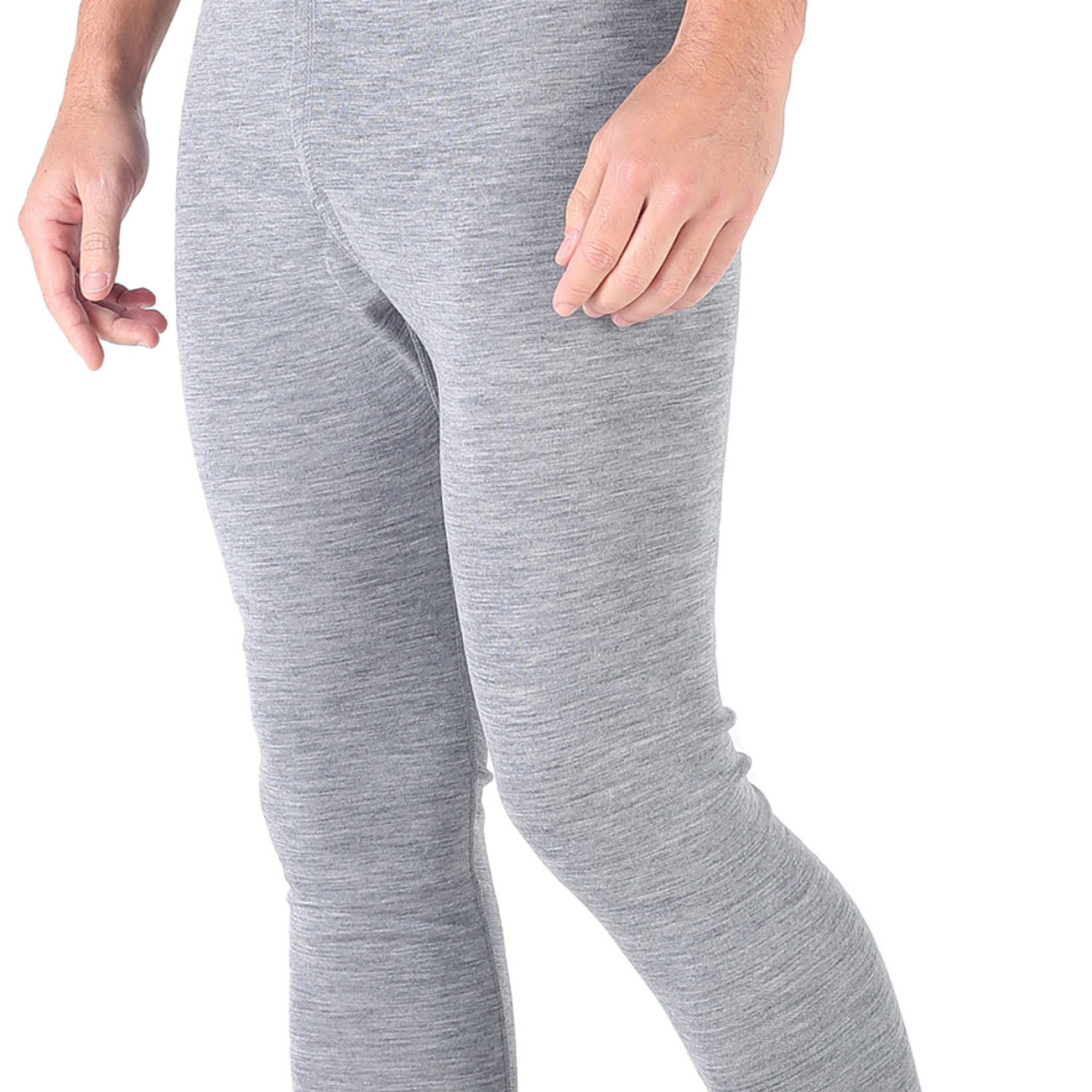 Men's Merino Atlas Long Johns Thermal Underwear Gray