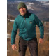 Men's Merino Bornova Insulated Full Zip Jacket & Coat for Winter Green