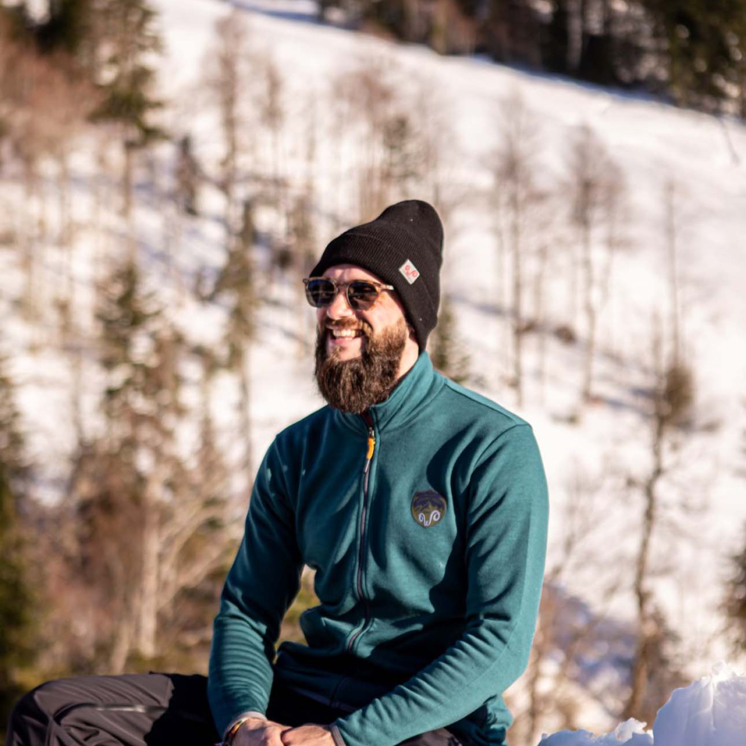 Men's Merino Bornova Insulated Full Zip Jacket & Coat for Winter Green