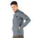 Men's Merino Bornova Insulated Full Zip Jacket & Coat for Winter Gray