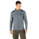 Men's Merino Bornova Insulated Full Zip Jacket & Coat for Winter Gray