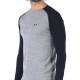 Men's Merino Brant Long Sleeve Tee Shirts Top Base Layer Black