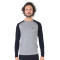 Men's Merino Brant Long Sleeve Tee Shirts Top Base Layer Black