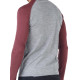 Men's Merino Brant Long Sleeve Tee Shirts Top Base Layer Purple