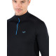 Men's Merino Halldor Long Sleeve Tee Shirts Top Base Layer Black