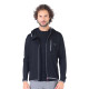 Men's  Merino Maestro Thermal Hooded Sweatshirt Zip Black