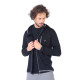 Men's  Merino Maestro Thermal Hooded Sweatshirt Zip Black