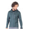 Men's  Merino Maestro Thermal Hooded Sweatshirt Zip Green