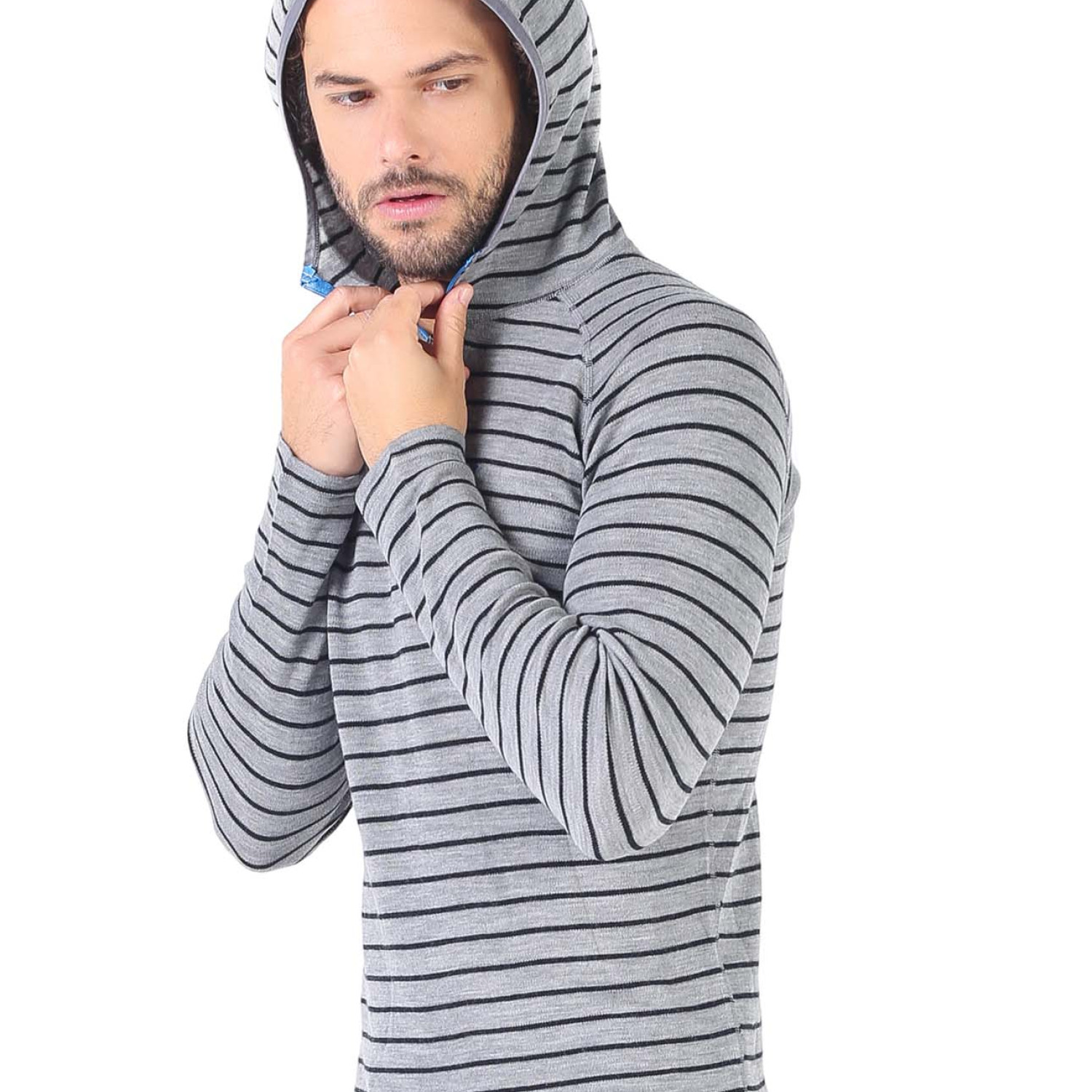 Men's  Merino Thor Long Sleeve Pullover Hoodie