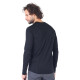 Men's Merino Eris Long Sleeve Tee Shirts Top Base Layer Black