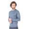 Men's Merino Eris Long Sleeve Tee Shirts Top Base Layer Gray
