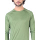 Men's Merino Eris Long Sleeve Tee Shirts Top Base Layer Green