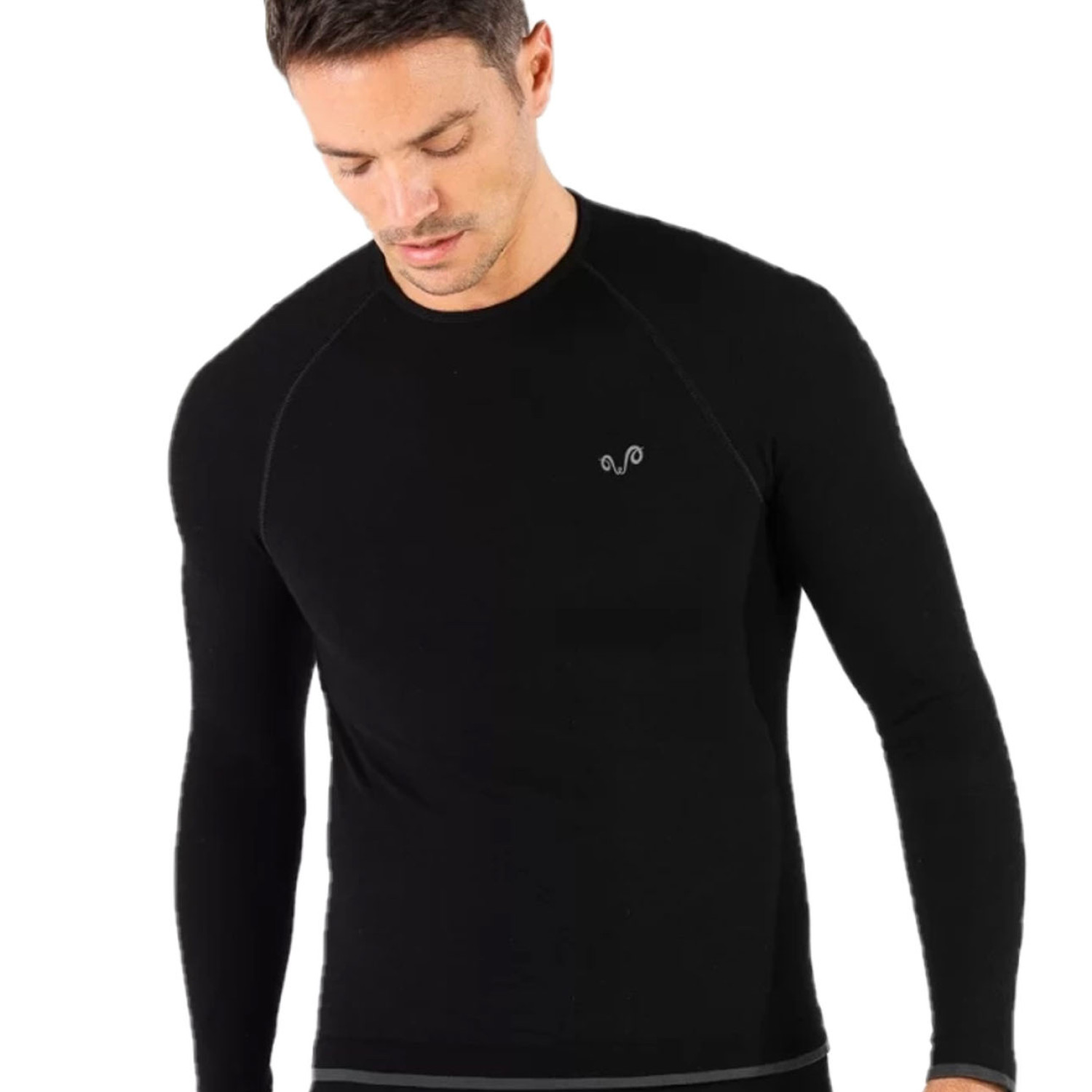 Men's Merino Life Base Layer Top for Cold Weather