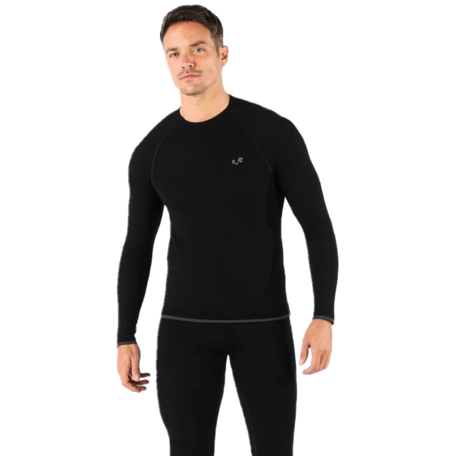 Men's Merino Life Base Layer Top for Cold Weather