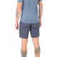 Men's Merino Zonda Short Sleeve T-Shirt V Neck Gray