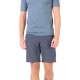 Men's Merino Zonda Short Sleeve T-Shirt V Neck Gray