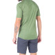 Men's Merino Zonda Short Sleeve T-Shirt V Neck Green