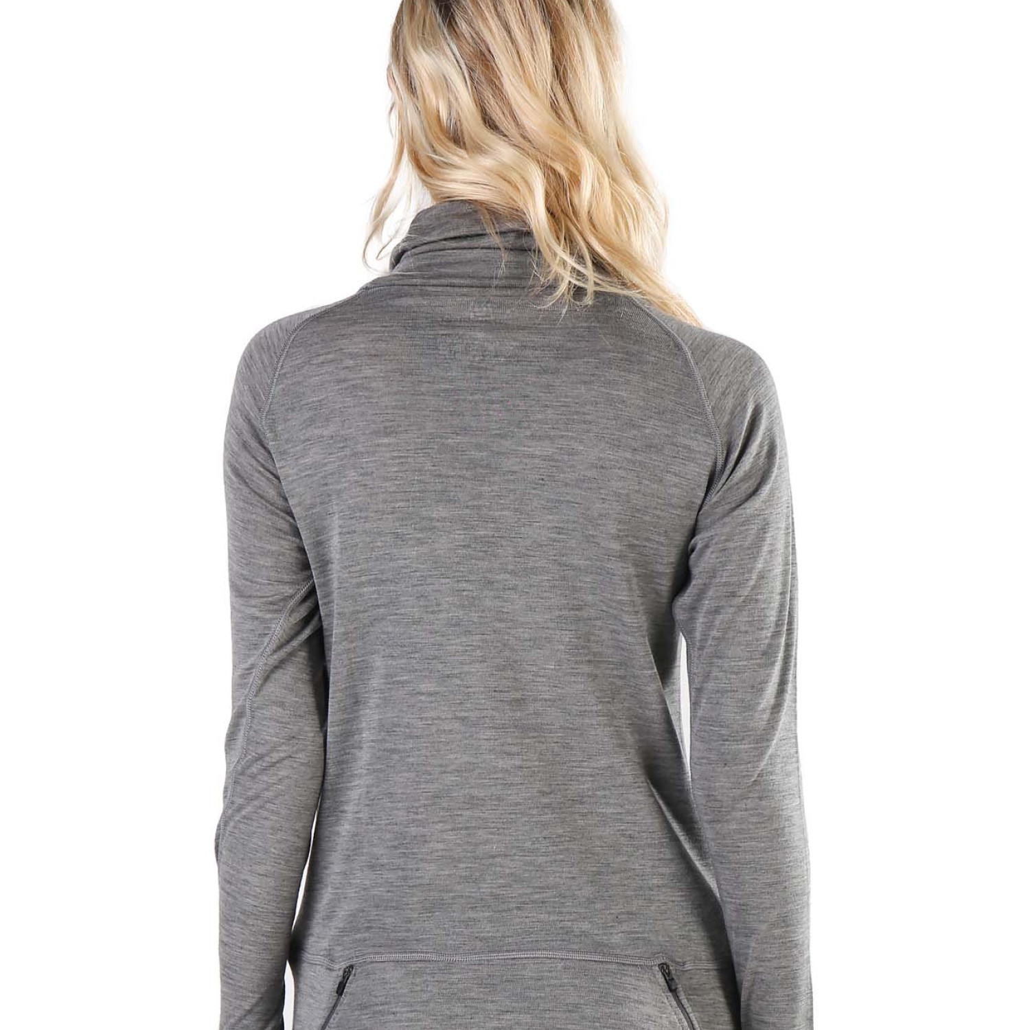 Women's Merino Sonatra Long Sleeve Hoodie Gray