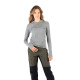 Women's Merino Sonatra Long Sleeve Hoodie Gray