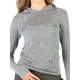 Women's Merino Sonatra Long Sleeve Hoodie Gray
