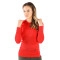 Women's Merino Sonatra Long Sleeve Hoodie Red
