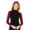 Women's Merino Yuli Long Sleeve Top Base Layer Black