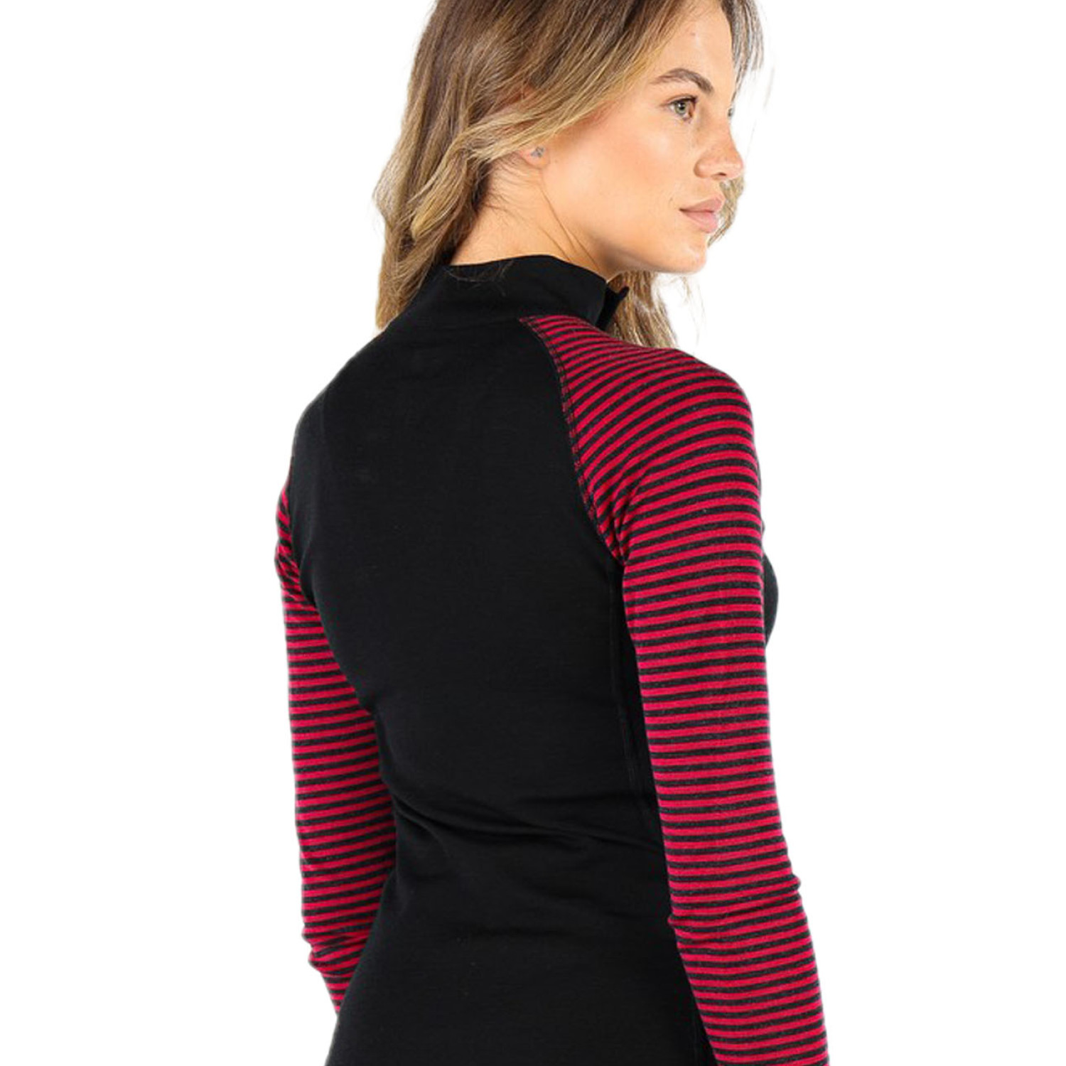 Women's Merino Yuli Long Sleeve Top Base Layer Black