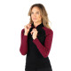 Women's Merino Yuli Long Sleeve Top Base Layer Black