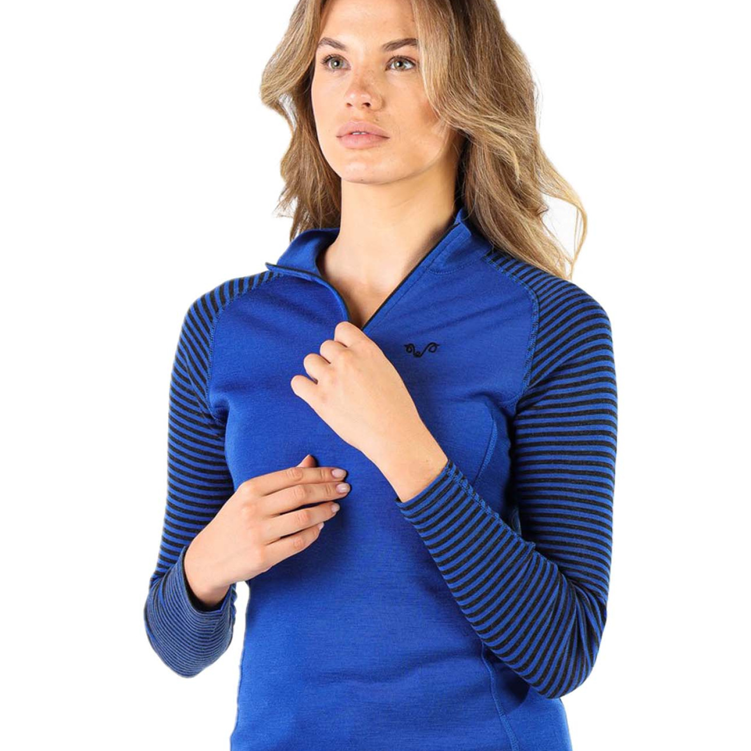 Women's Merino Yuli Long Sleeve Top Base Layer Blue