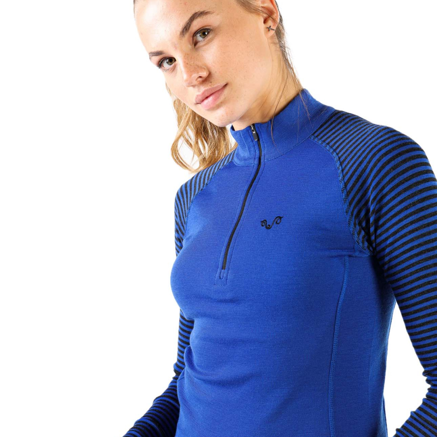 Women's Merino Yuli Long Sleeve Top Base Layer Blue
