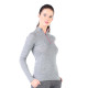 Women's Merino Vega Long Sleeve Top Base Layer Gray