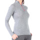 Women's Merino Vega Long Sleeve Top Base Layer Gray