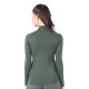 Women's Merino Vega Long Sleeve Top Base Layer Green