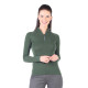 Women's Merino Vega Long Sleeve Top Base Layer Green
